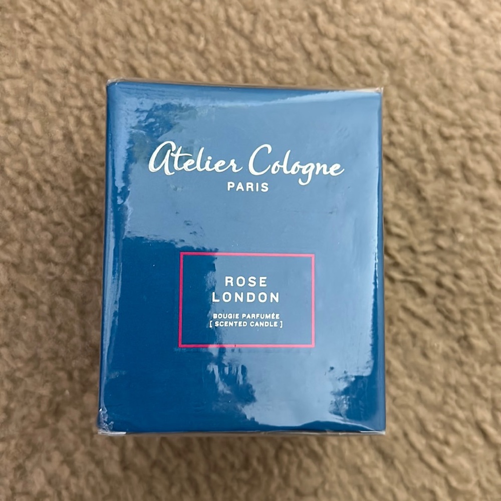 NIB Atelier Cologne Rose London Candle